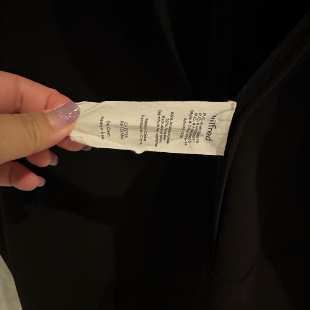 Wilfred chevalier Classic Black Blazer - Picture 6 of 10